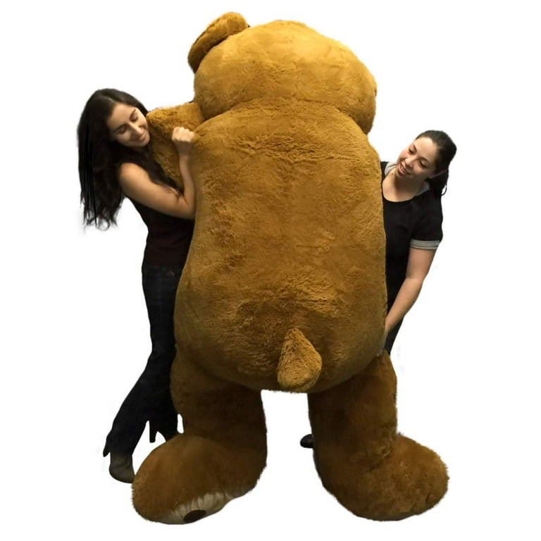 Giant 8 Foot Teddy Bear 96 Inch Soft Big Plush Brown Oversized