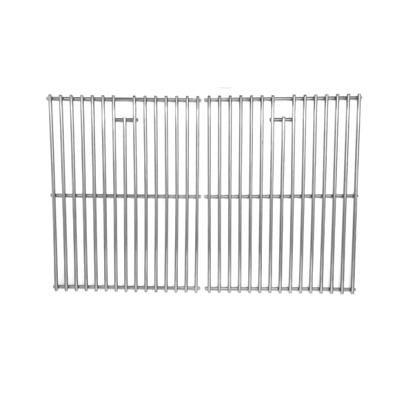 Replacement 304 Solid Stainless Steel Cooking Grates for Kenmore 122.16129, Gas Models, Set of 2