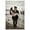 Unframe-style, variant on Vintage Mermaid Canvas Wall Art Old Man Carrying Mermaid Picture Nautical Ocean Beach Fantasy Print Wall Decor for Living Room Bedroom Home