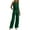 Green, variant on Chbgutlmr Business Casual Outfits for Women 2 Piece Cotton Linen V Neck Sleeveless Tank Tops Straight Pants Lightweight Casual Set