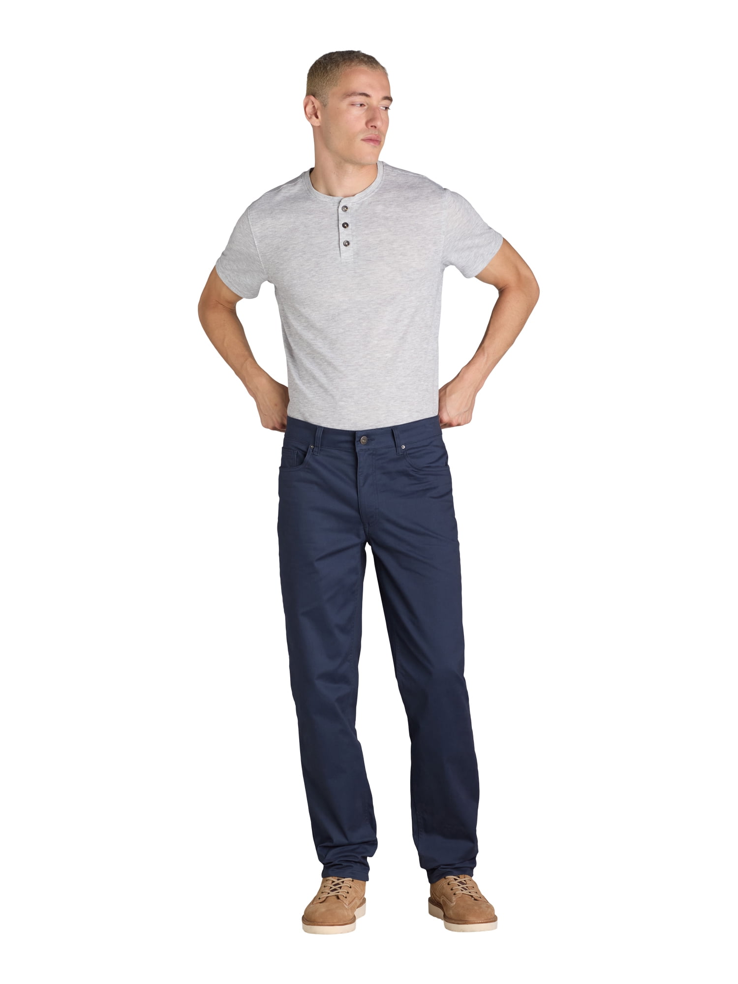 George Men's and Big Men's Premium 5 Pocket Pant, Sizes 29-44