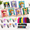 Happy Pets, variant on Cool Animals Pre-Drawn 8x10 Inch Canvas Art & Craft Kit with Easels for Adults