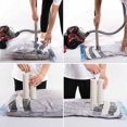 thumbnail image 3 of Bolsas de vacío para cambiador - Bolsas de almacenamiento para colchones - Bolsas de almacenamiento al vacío que ahorran espacio para colchones extra grandes de látex/esponja (Tamaño:, 3 of 5
