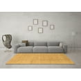 thumbnail image 3 of Ahgly Company Indoor Square Abstract Brown Modern Area Rugs, 3' Square, 3 of 4