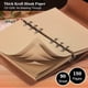 thumbnail image 4 of Libreta MALEDEN de piel vintage, 14 x 19 cm, con relleno, 4 of 6