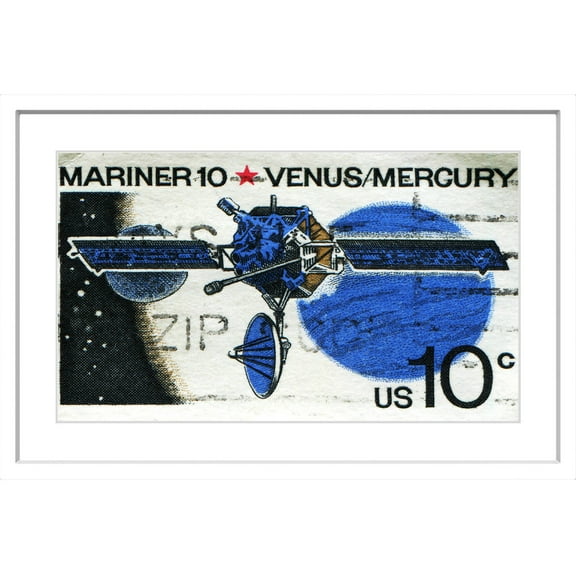 "Mariner 10" Framed Painting Print