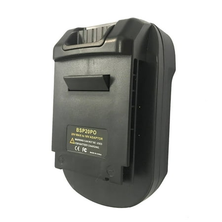 

Farfi Portable Lithium Battery Adapter for Porter Cable 18V PC18B/PC18BLX Powered Tool