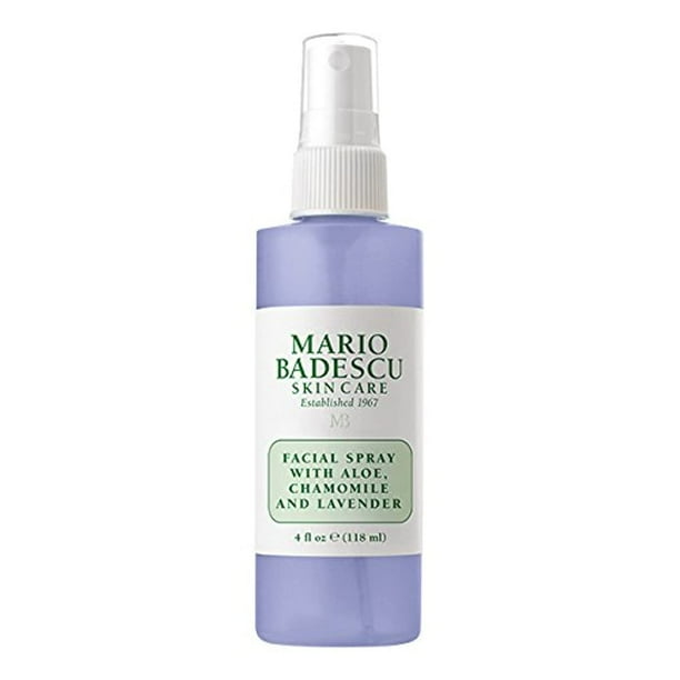 Face Mist Mario Badescu, spray facial, aloe, manzanilla y lavanda