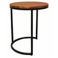 thumbnail image 3 of Rane Nesting 3-Table Set in Copper Metal-Cladded Round Top, 3 of 6