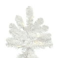 thumbnail image 2 of Vickerman 5.5' White Upside Down Artificial Christmas Tree, 250 Warm White Single Mold LED Lights, 2 of 3