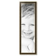 thumbnail image 2 of ArtToFrames 12x42 inch Black Panel With Gold Lip Picture Frame, Multi 12" x 42" Wood Poster Frame (WOM-5092) 1234, 2 of 7