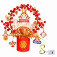 thumbnail image 4 of Decoración de año Nuevo chino Macarena colgante adorno colgante tradicional estilo B, 4 of 8