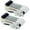 Silver#1, variant on , ATV/UTV Winch- 12 V 3500LBS Electric Winch with Steel Cable, Wire and Wireless Remote Control, Roller Fairlead, Black ,Steel ,