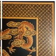 thumbnail image 6 of Oriental Furniture 6 ft. Tall Black Lacquer Room Divider - Dragon, 6 of 6