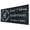 Solid Wood, variant on Personalized Monogrammed Family Name Sign (BlackMarbleFinish)