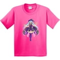 thumbnail image 3 of Inktastic Beautiful Purple Anime Witch Youth T-Shirt, 3 of 5