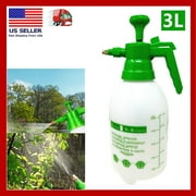 3L Clear Portable Chemical Sprayer Pump Pressure Garden Water Spray Bottle Hand-held