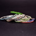 thumbnail image 6 of WLP Single Row Colorful Full Rhinestone Elastic Bracelet for Women Pulseras Femme Simple Elegant Wedding Bracelet Jewelry Gift, 6 of 6