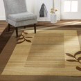 thumbnail image 1 of Home Dynamix Royalty Clover 5`2"x7`2" Area Rug in Brown/Blue, 1 of 4