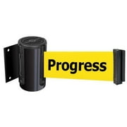 Tensabarrier Belt Barrier, Black,Belt Color Yellow 896-STD-33-MAX-NO-YCX-C