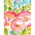 thumbnail image 2 of Minasian, Julia 15x18 White Modern Wood Framed Museum Art Print Titled - Flower Delight III, 2 of 4