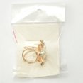thumbnail image 3 of Sonducket Bufanda anillo elegante oro plata bufandas broche con diamantes de imitación galvanoplastia aleación envoltura abrazadera Heronsbill Type3 NO3, 3 of 6