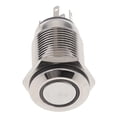 thumbnail image 2 of 2x CA 250V 3A Interruptor de botón momentáneo Carcasa naranja de 12V Adecuado para orificio de montaje de Gloria Interruptor de botón momentáneo, 2 of 9