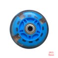 thumbnail image 1 of 2pcs Scooter Speed Skating PU Wheel Children Skates Roller Kids Bike Lighting Flashing Wheel Replacement, 1 of 3