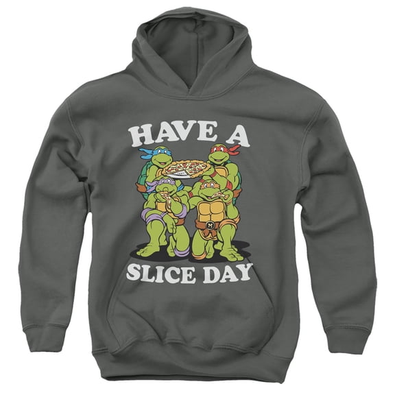 TMNT Teenage Mutant Ninja Turtles Have A Slice Day Unisex Youth Pull-Over Hoodie