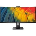 thumbnail image 3 of PHILIPS 34B1U5600CH 34" UWQHD 3440x1440 120Hz 4ms LCD Curved VA Monitor, 3 of 9
