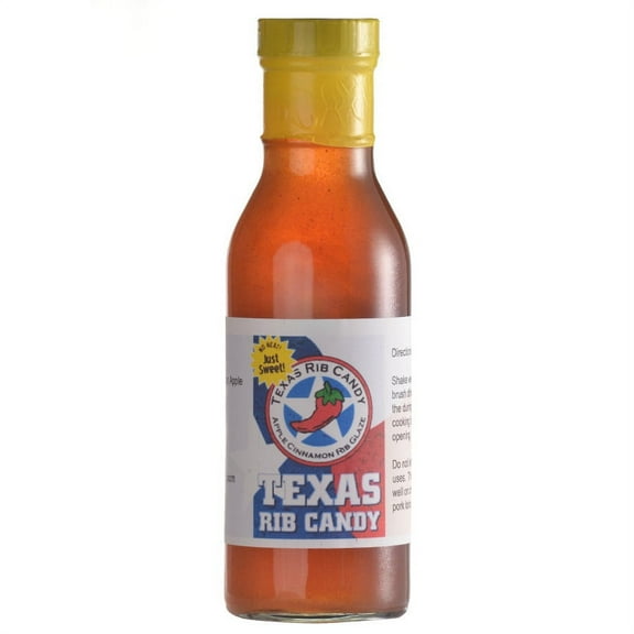 Texas Pepper Jelly Apple Cinnamon Rib Candy Glaze Sauce 17 Oz Bottle