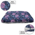 thumbnail image 3 of Flower Pet Bed, English Garden Theme Roses with Leafy Twigs Abstract Snowing Illustration, Chew Resistant Pad for Dogs and Cats Cushion with Removable Cover, 24" x 39", Multicolor, by Ambesonne, 3 of 4