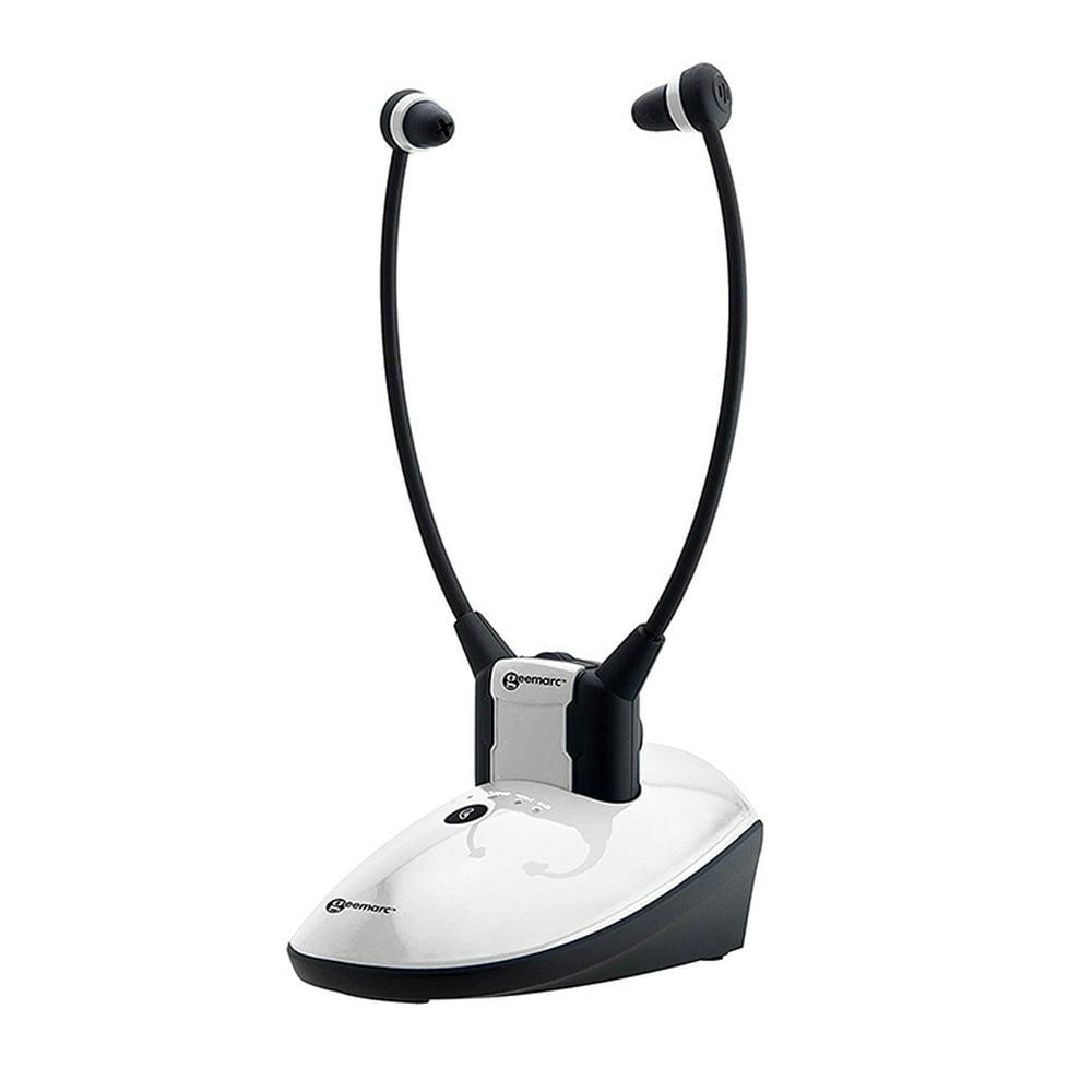 Geemarc Rechargeable Wireless TV InEar Cordless Earphones CL7350 OPTI