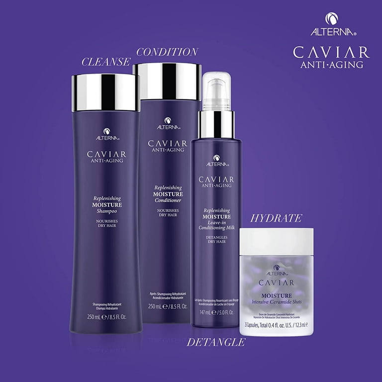 Alterna Caviar Anti-Aging Smoothing Anti-Frizz Shampoo & fashion Conditioner Set