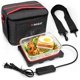 thumbnail image 1 of INHEAT - Horno calentador de alimentos portátil, 110 V, aislado, de calentamiento rápido, mini fiambrera calentada, para camping, trabajo, oficina, fiambreras eléctricas personales para adultos que, 1 of 5