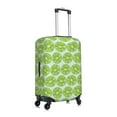 thumbnail image 3 of Uemuo Green Lemon Slices Printed Washable Luggage Cover - Fashion Suitcase Protector Fits 18-32 Inch Luggage -X-Large, 3 of 9