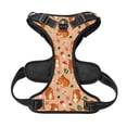 thumbnail image 4 of Kdxio Squirrel And Mushroom Print No Pull Dog Harness Adjustable Reflective Oxford Easy Control Medium Large Dog Harness for Training and Everyday-Large, 4 of 8