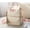 white, variant on Women Waterproof Candy Colors Backpacks Fancy Bookbags High School Bags for Teenage Girl Gift Cute Travel Rucksack(15*10*7 Inch)