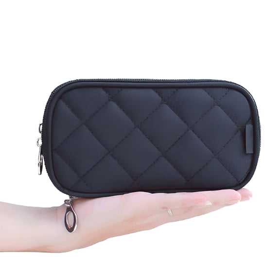 GASTROPOD Makeup Bag for Women, Pencil Case, Organizer Cosmetic Bag Makeup Brush Bags Travel Kit Mini Pouch Bag (Black)