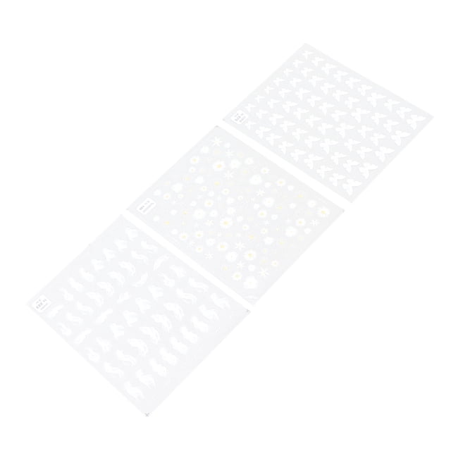 Calcomanías Adhesivas Para Uñas, Calcomanías Autoadhesivas Encantadoras De Diferentes Estilos Para Uso Doméstico Cergrey Nail Art Sticker