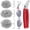 Angled Hog Ring Pliers Set, variant on Glarks 362Pcs Hog Ring Pliers Kit with 360Pcs Steel Rings (1/2'' 3/4'' 3/8'') and Anti-Cutting Gloves for Upholstery, Fencing, DIY Craft, Furniture and More