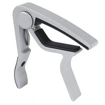 Perfect Folk Acoustic Guitar Trigger Change Capo Silver H2595