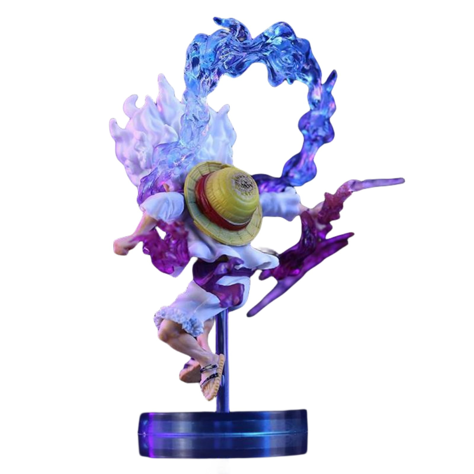 Njube Anime Figure YZ Nica Luffy PVC Action Toys Otaku Favorite Static Statue Game Decoration Gift 10CM