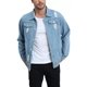 thumbnail image 1 of Chaqueta De Mezclilla Delgada Negro Slim Para Hombre, 1 of 5