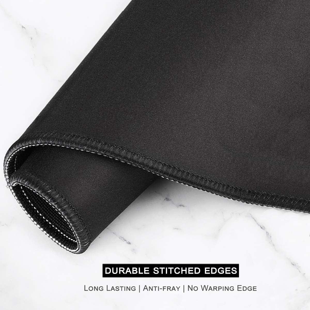 Large Mouse Pad, XXL Gaming Mousepad, Desk Mat for Desktop, Thick Rubber, Big & Long Size, Stitched Edges, Full Desk Pad for Laptop & Computer, Extended 35.4 x 15.7 in, Silent Night Sky