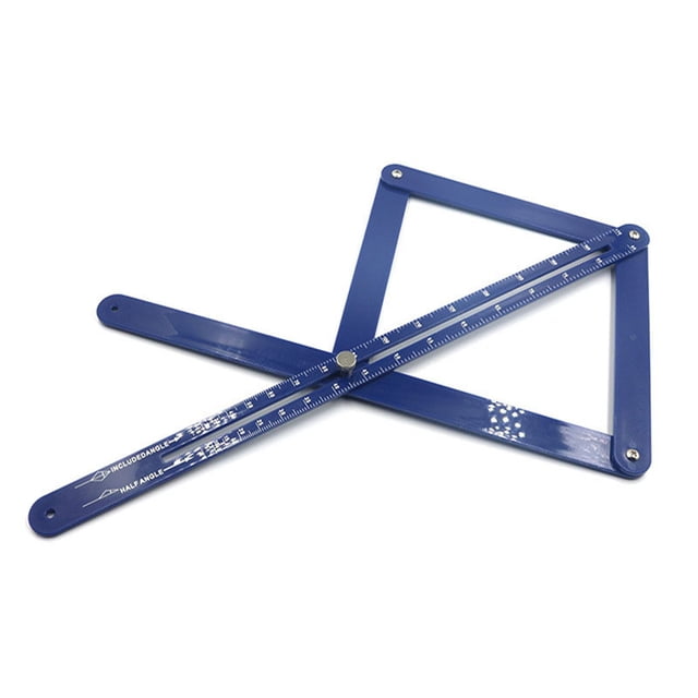 ZheElen Easy-to Plastic Protractor For Woodworking making it Projects Fast And Convenient Corner Angle Forfinder Tool