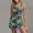Multicolor, variant on Yotami Skirted Tankini Top for Women Two Piece Floral Print Tummy Control Tankini Set with Removable Padded, Ruffled Swimwear for Party, Multicolor