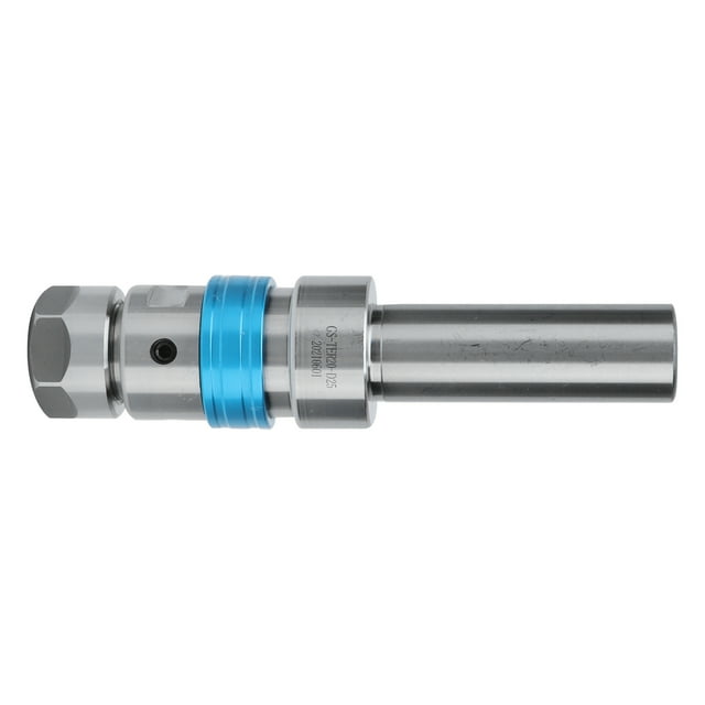 Telescopic Tappings Toolholder, 20CrMrTi Steel Easy Operate Wear Resistance Straight Shank Floating Tapping Chuck Holder ER20 For CNC Lathe Processing GS-TER20A-D20,GS-TER20A-D25