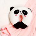 thumbnail image 4 of Cabeza de apoyo para el cuello de almohada de viaje en forma de U de dibujos animados multicolor (Panda) Ndcxsfigh Nuevos Originales, 4 of 6