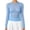 E, variant on Women's Mesh Polka Dot Long Sleeve Top See Through Layering Going Out Blouse Going Out Outfits